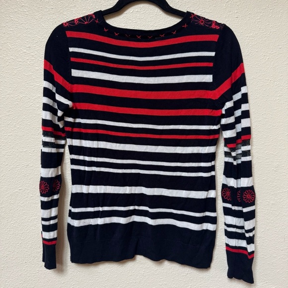 Desigual Striped Black and Red knit long sleeve - Picture 4 of 14